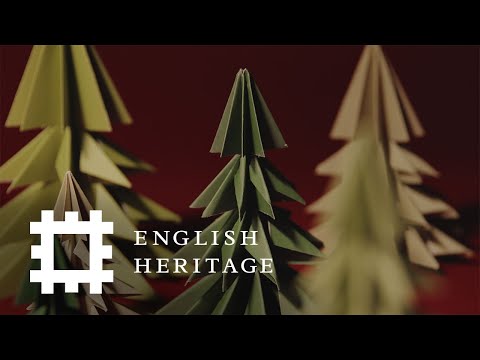 如何製作摺紙聖誕樹 (How To Make An Origami Christmas Tree)