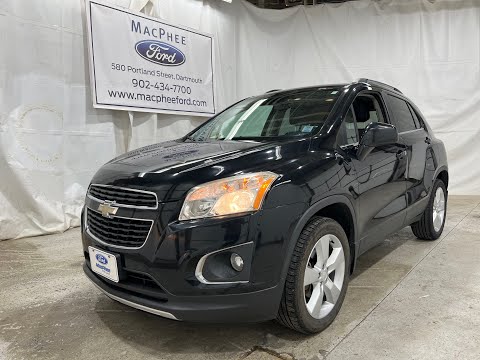 Black Granite 2013 Chevrolet Trax LTZ Review - MacPhee Ford