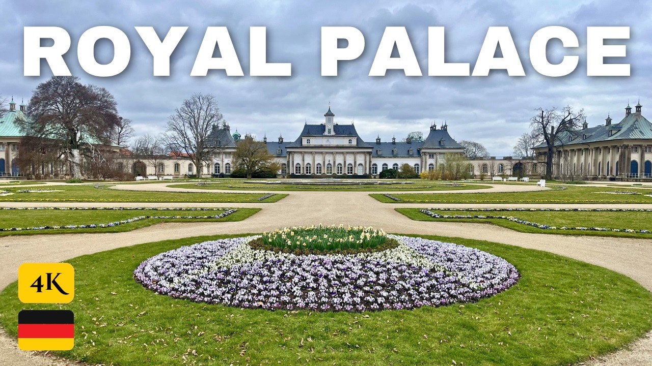 Explore Pillnitz Castle: A Majestic Royal Palace Near Dresden - A Stroll in 4K!