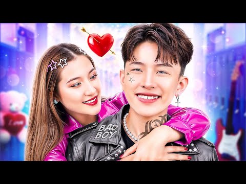 Pinky Falls In Love With Bad Boy! Nerd Boy Saves Pinky From a Toxic Boyfriend