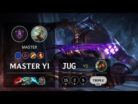 Master Yi Jungle vs Nautilus - EUW Master Patch 11.11