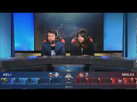 RRQ O2 VS NXL MATCH 1 SEMIFINAL MPL MOBILE LEGENDS INDONESIA!!!