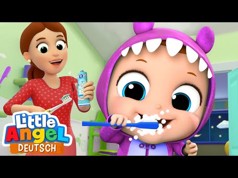 Gute Nacht, Klein Joni! | Baden, Zähne putzen, Schlafanzug | Little Angel Deutsch – Kinderlieder