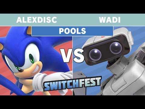 Switchfest 2019 - XTR| | AlexDisC (Sonic) VS AG | Wadi (ROB) - Smash Ultimate - Pools