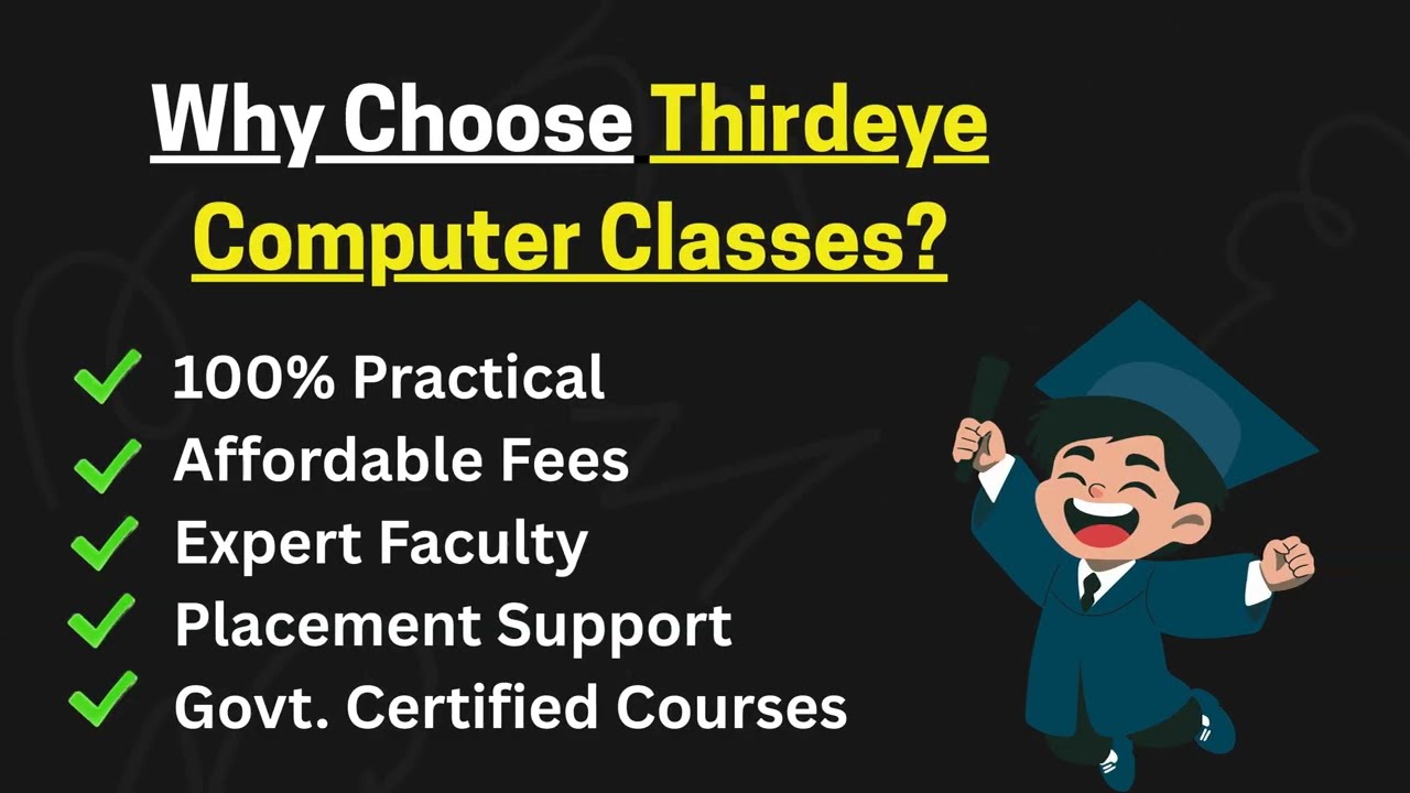 Top Computer Institute in Jaipur | ThirdEye Classes Tour | Courses, Labs, Faculties & Placements