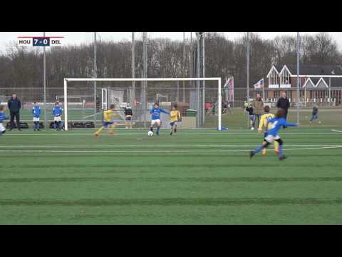 SV Houten O10-1 - FC Delta Sports '95  O10-1 dinsdag 21 februari 2017