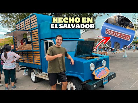 Así es el PRIMER vehículo HECHO en EL SALVADOR 🇸🇻🚚 El Cherito