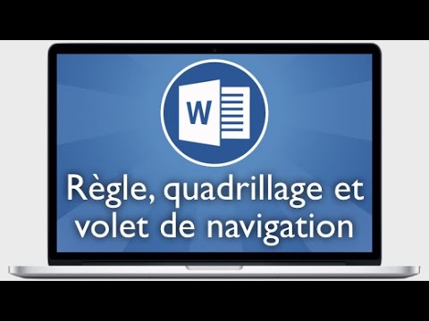 comment regler la regle sur word