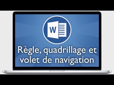 comment regler la regle sur word