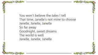 Cold Chisel - Janelle Lyrics