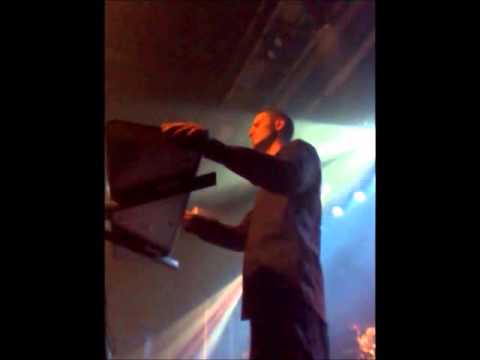 Keyboarder Michael Siskov (Siren's Cry) performing "S3V3N" at ((szene)) Vienna