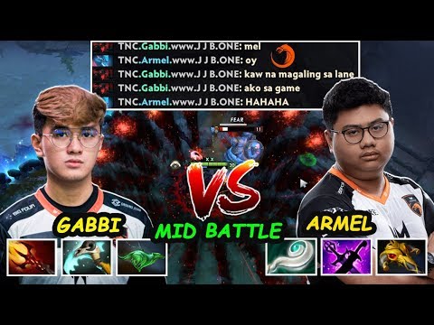 kaw na magaling sa lane TNC.Gabbi [Shadow Fiend] vs TNC.Armel [Leshrac] MID BATTLE Dota 2 Gameplay