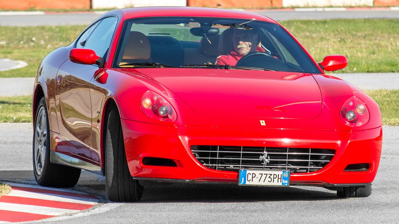 FERRARI 612 SCAGLIETTI - REVIEW, REV and laps on track 2015 HQ