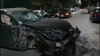 Gece yarısı ortalığı savaş alanına çeviren sürücü alkollü çıktı!