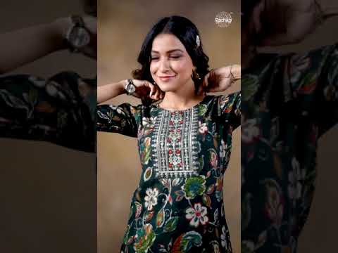 Radhika Lifestyle Charming Vol 2 Modal Chanderi Wholesale Long Kurtis Catalog – product video thumbnail