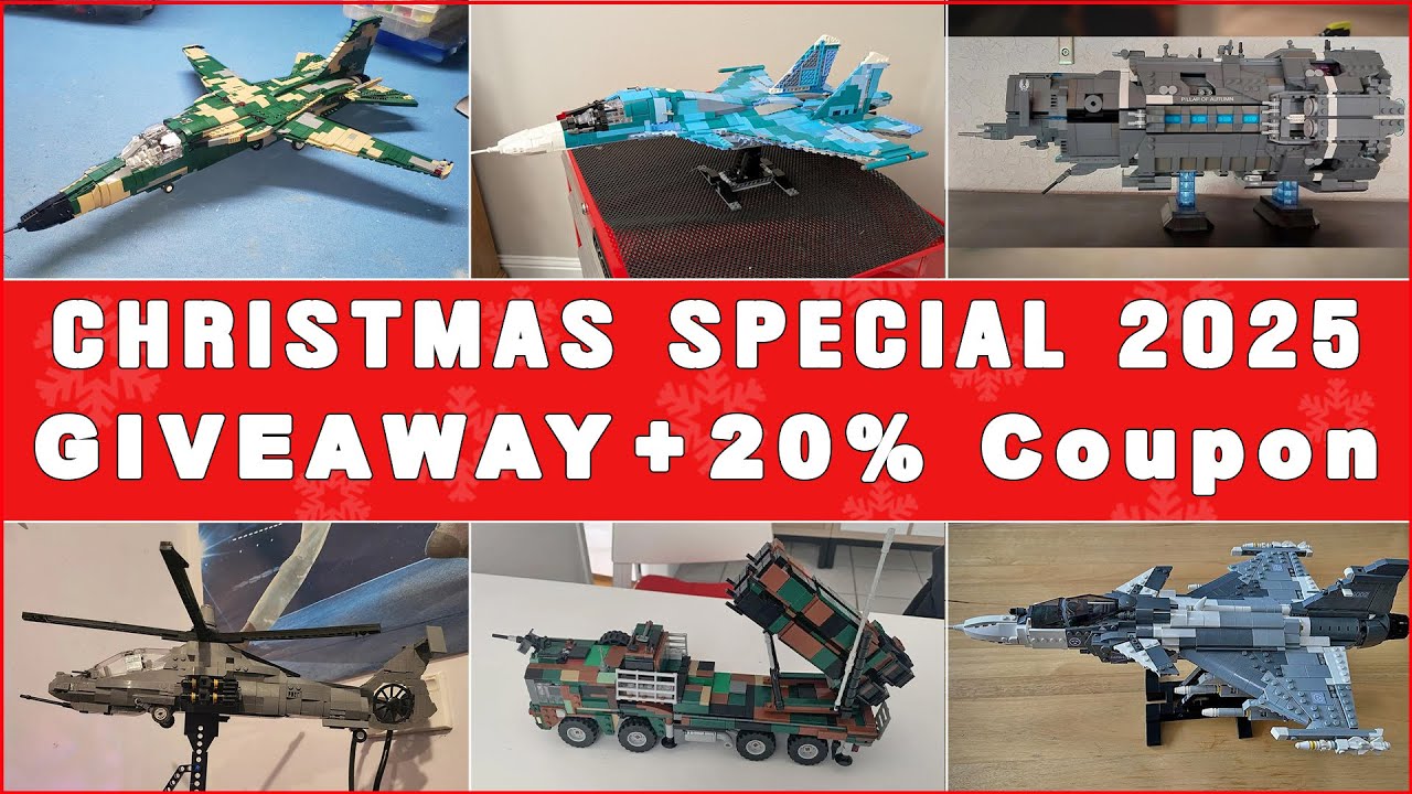 Xmas 2025 Special: LEGO Collection photos + GIVEAWAY and 20% Discount!