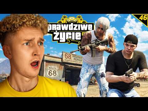 GTA V PRAWDZIWE ŻYCIE #46 - STRZAŁY w WARSZTACIE! 🫣