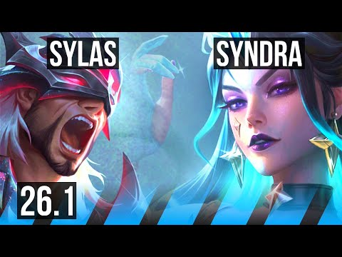 SYLAS vs SYNDRA (MID) | 9k gold comeback | EUW Diamond | 26.1