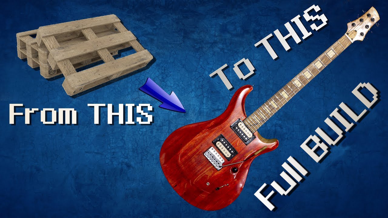 How I MAKE a PREMIUM Pallet GUITAR