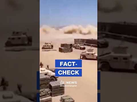 ❌ AI video falsely shows Iran strike on Kuwait base