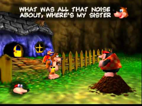 Let's Play Banjo-Kazooie Part 1: Two Mountains, One Video