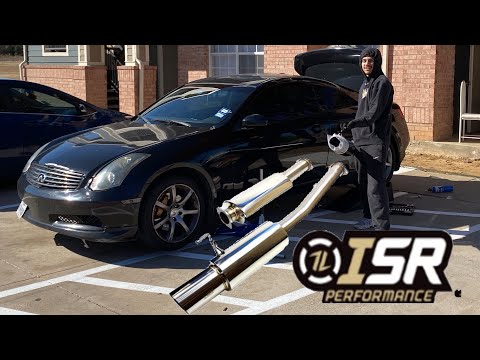 Best Budget Exhaust for G35/350z|ISR Performance Single Exit Exhaust