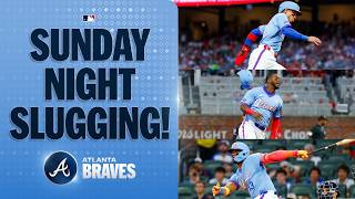 Braves SHINE on Sunday Night Baseball with 13 RUNS and 19 HITS! ???? (Most hits by a team in 2026!)