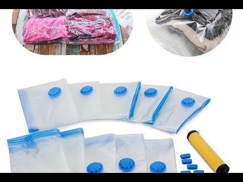 Вакуумный мешок для хранения одежды. Комплект 5 штук