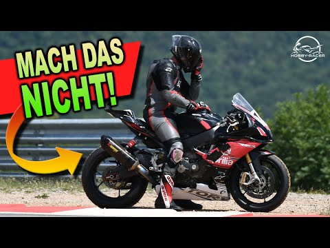 5 biggest MISTAKES riding your bike on the racetrack!