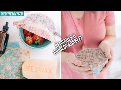 How to make a beeswax wrap that's extra sticky 🐝