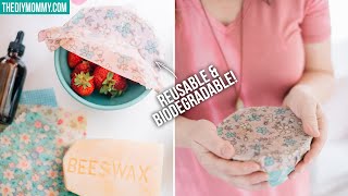 How to make a beeswax wrap that