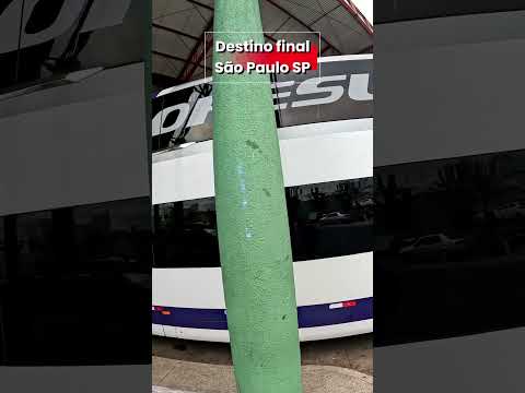 Destino final: SÃO PAULO SP #onibus #rioverdegoias