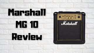 Video thumbnail for Marshall MG10 Combo - Is It A Good Practice Amp? [REVIEW & DEMO] by Best Guitars Now