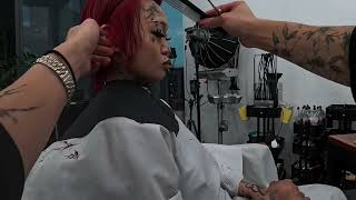 【ASMR】 & 【神視点】 :Insta360 が見せる美容師の裏側と奏でる音、美容師の景色をお届けします。 〜ボブレイヤ〜 #bob #asmr  #insta360 #神視点 #職人 