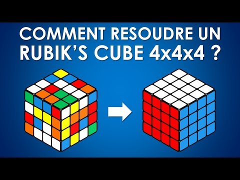comment demonter rubik's cube 4x4x4