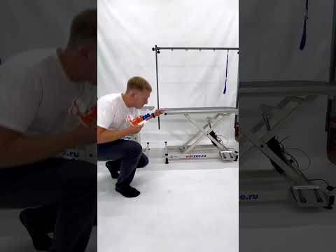 Сравнение гидравлического и электрического стола для груминга wikiGROOM (G1 и S800)