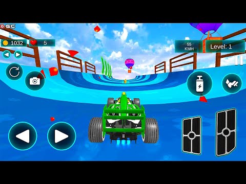 Formula Car Stunts Game 2021 / Impossible Mega Ramp Games / Android GamePlay