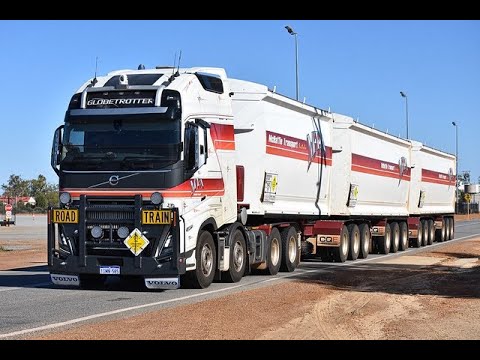 Massive Road trains and Oversized loads in Australia Part 1