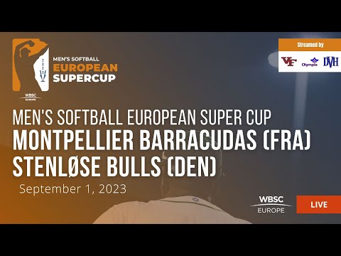 61 Men's Softball European Super Cup: Montpellier Barracudas (FRA) VS Stenløse Bulls (DEN)