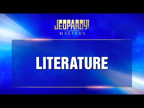 Literature Final Jeopardy Jeopardy