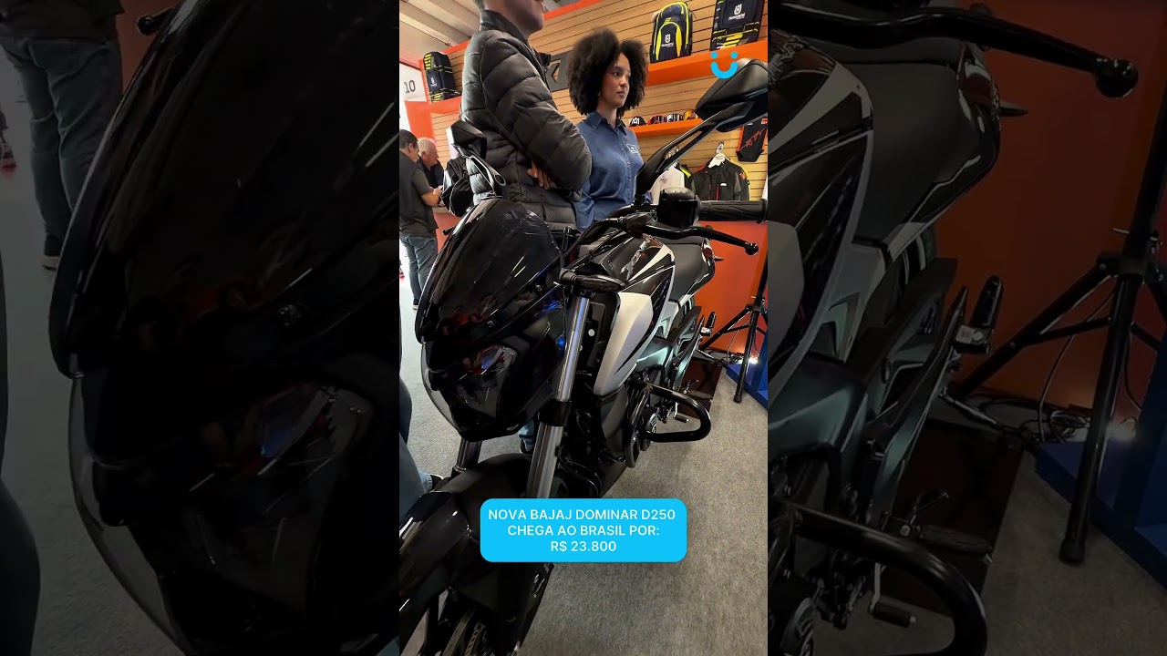 NOVA BAJAJ DOMINAR D250 CHEGA AO BRASIL POR R$ 23.800!