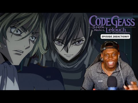THE WHITE KNIGHT AWAKENS ?!! || LELOUCH VS SUZAKU REACTION!! || CODE GEASS  EPISODE 2 REACTION!!