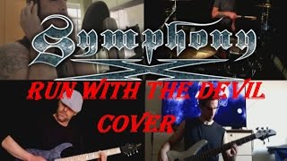 Symphony X - #9 Run With The Devil [Cover Full Band] SPLIT-SCREEN