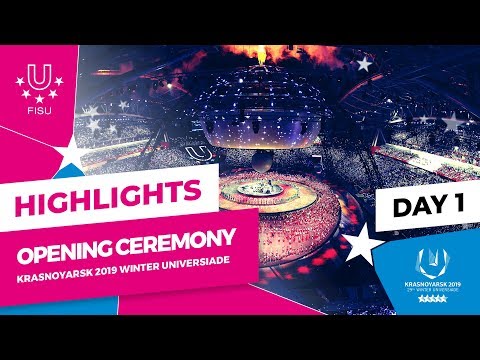 Highlights of the Winter Universiade 2019 Opening Ceremony