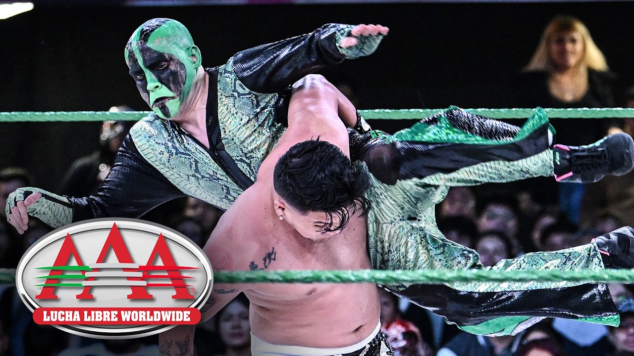 Mr. Iguana & Lola Vice vs. La Hiedra & Dinamico | Title Match: Lucha Libre AAA highlights