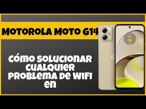 Cómo solucionar cualquier problema de WiFi en Motorola G14