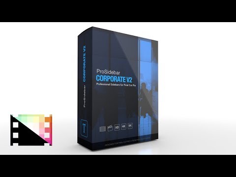 ProSidebar Corporate Volume 2 - Professional Sidebars for Final Cut Pro - Pixel Film Studios