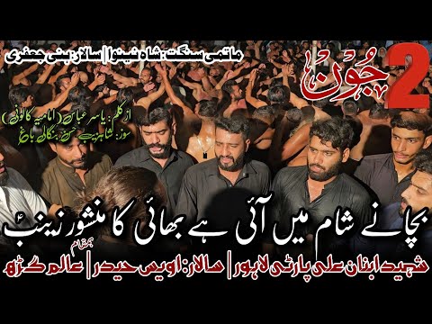 𝗕𝗮𝗰𝗵𝗮𝗻𝘆 𝗦𝗵𝗮𝗺 𝗠𝗮𝗶𝗻 𝗔𝘆𝗶 𝗛𝗮𝗶 𝗕𝗵𝗮𝗶 | Noha | Shaheed Ibnan Ali Party | Lahore | 2 June 2025 | Gujrat