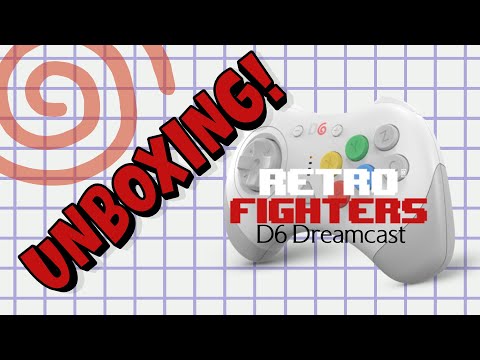 Let's Unbox: Retro Fighters Dreamcast D6 Controller - So Far, So Good! #retrofighters #dreamcast