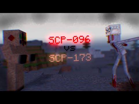 SCP-096 vs SCP-173 | Minecraft Battle Animation.